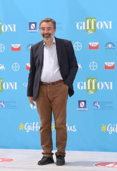 Giffoni Valle Piana Italien Juli 2021 Marco Damilano Giffoni Film — Stockfoto