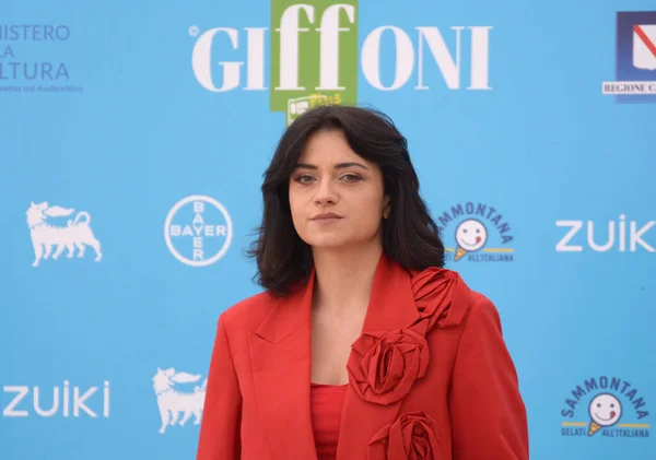 Giffoni Valle Piana Italien Juli 2021 Veronica Lucchesi Giffoni Film — Stockfoto