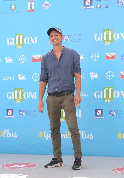 Giffoni Valle Piana Italy July 2021 Jorit Ciro Cerullo Alias — 스톡 사진