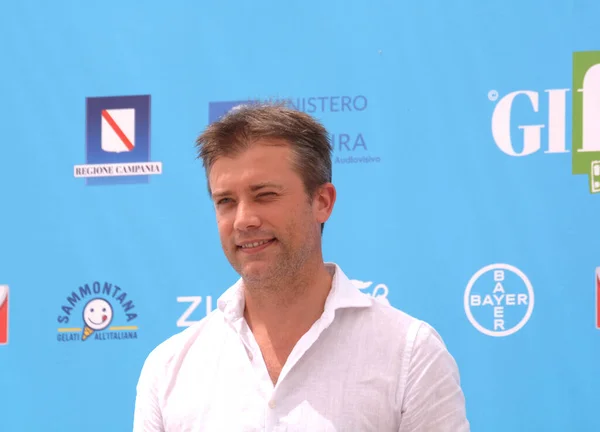 Giffoni Valle Piana Italien Juli 2021 Gabriel Zuchtriegel Giffoni Film — Stockfoto