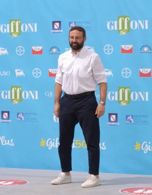Giffoni Film Festivali 50 Plus 'ta Giuseppe De Bellis - 31 Temmuz 2021 Giffoni Valle Piana, İtalya.
