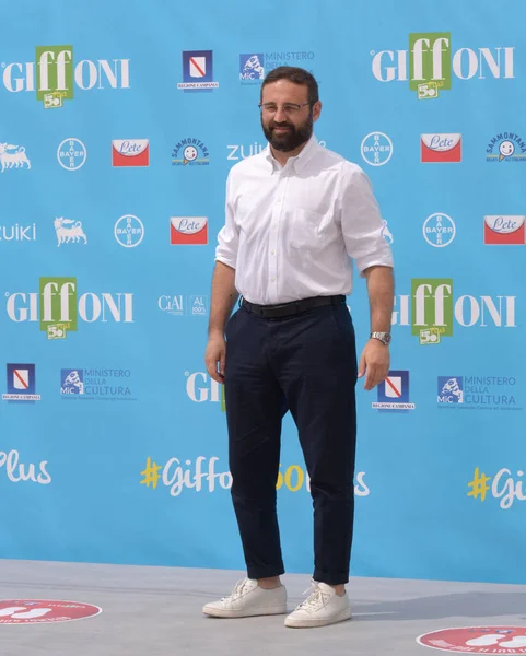 Giffoni Valle Piana Italien Juli 2021 Giuseppe Bellis Giffoni Film — Stockfoto