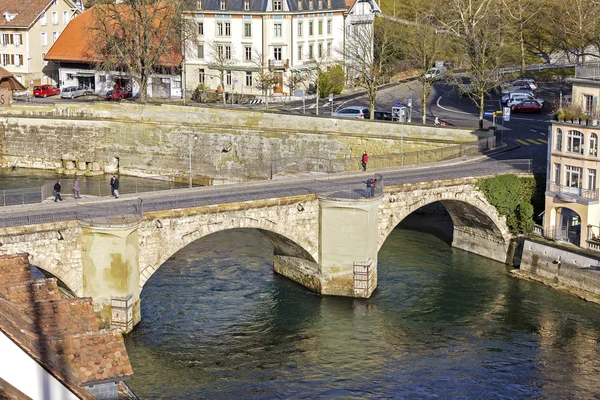 Lower Gate Bridge in Bern, Switzerland — Stock Fotó