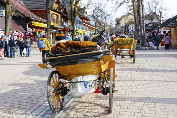 Кучер с арканом в Круповки — стоковое фото