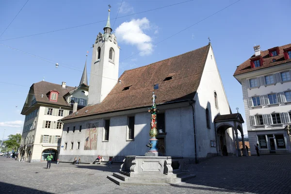 Sint-Pieters kapel in Luzern — Stockfoto