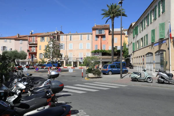 Saint Tropez França Julho 2009 Edifícios Podem Ser Vistos Lado — Fotografia de Stock