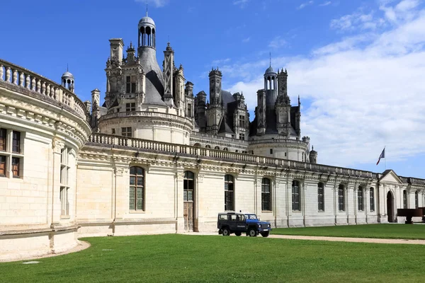 프랑스어 Chateau Chambord 2010 2010 루아르강 유역에서 성이다 르네상스 건축의 — 스톡 사진