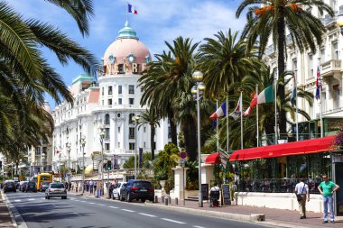 hotel negresco ve promenade des Anglais üzerinde güzel