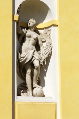 wilanow, gerçek başlıklı heykel Varşova