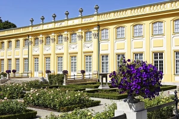 Royal Palace in Wilanow, Warsaw, Poland — Stock Photo, Image