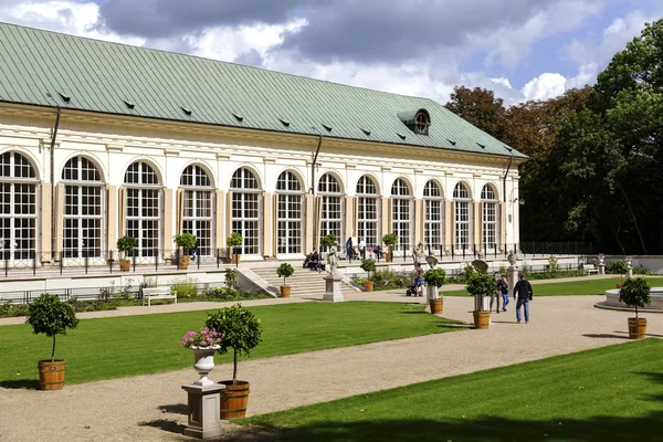 Alte Orangerie in lazienki, Warschau — Stockfoto