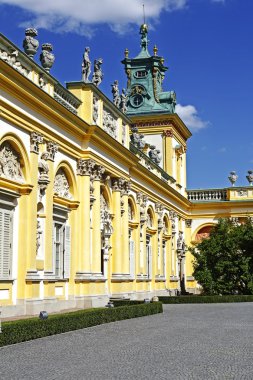 Royal palace, Varşova'nın wilanow, Polonya