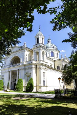 Church of St. Anne in Warsaw's Wilanow, Poland clipart