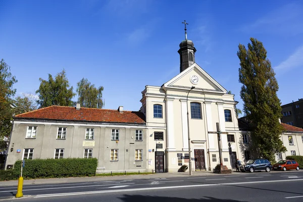 Kerk van st. Jan van god in Warschau — Stockfoto