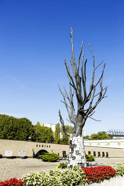 Strom z bronzu s příznaky epitaf na — Stock fotografie