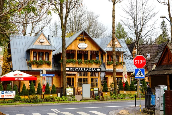 Restaurante chamado Little Switzerland em Zakopane — Fotografia de Stock