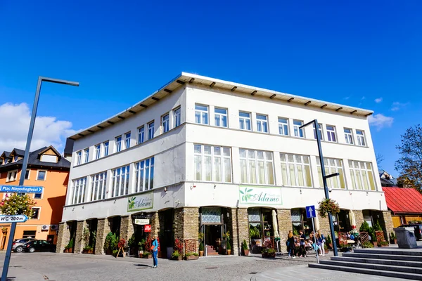 Städtisches Gebäude in Zakopane — Stockfoto