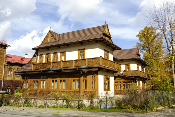 Villa Rialto, Zakopane, Polonya — Stok fotoğraf