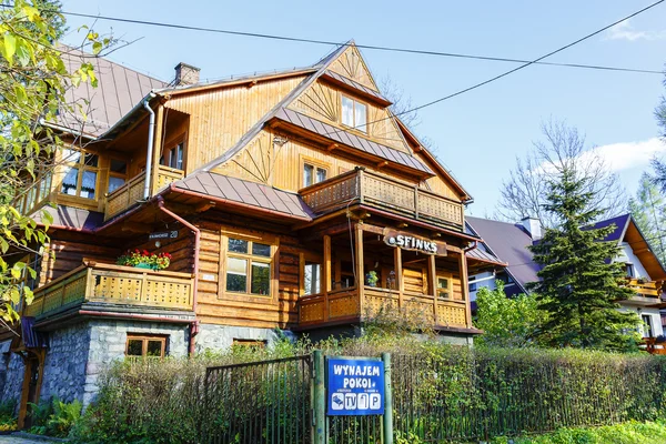 Pension sfinks in zakopane — Stockfoto