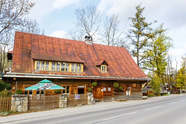 Restoran u wnuka Zakopane, Polonya — Stok fotoğraf