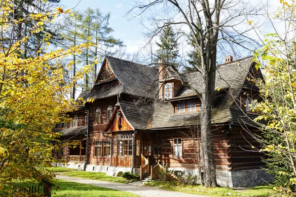 Закопане стиль музей розташований в Villa Колиба — стокове фото