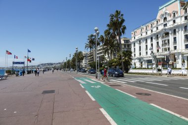 Bisiklet yolu boyunca gezinti