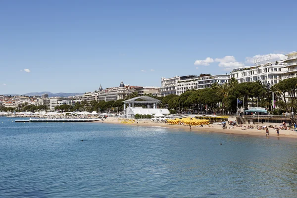 Ciudad de Cannes en Francia — Foto de Stock