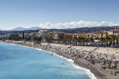 Deniz kıyı ve plajlar, Nice, Fransa
