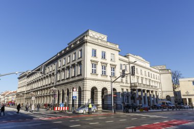 Staszic Varşova taraftan görüldü Palace