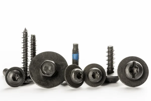 Special screws for the automotive industry — Stock Photo, Image