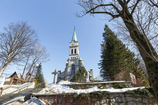 Święty Kościół w Zakopanem — Zdjęcie stockowe