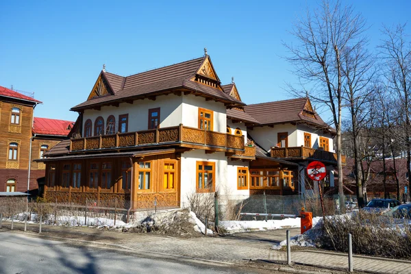 Villa o nazwie Rialto w Zakopane, Polska — Zdjęcie stockowe