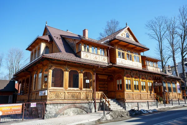 Villa Slimak dawniej Zoska w Zakopanem — Zdjęcie stockowe