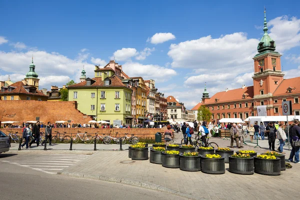 Praça do Castelo, Varsóvia — Fotografia de Stock