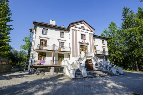 Gästehaus renesans in zakopane — Stockfoto