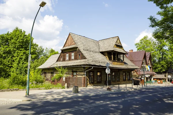Villa Giewontowka in legno a Zakopane — Foto Stock