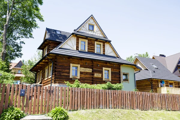 Wooden villa, Zakopane — Stock Photo, Image