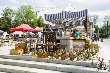 Antika satışı, Zakopane, Polonya 