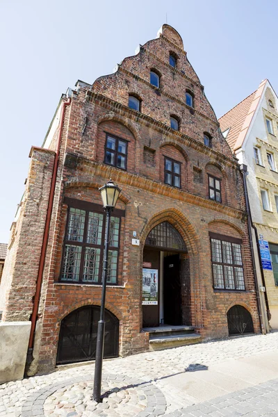Merchants town house in Kolobrzeg — Stok fotoğraf