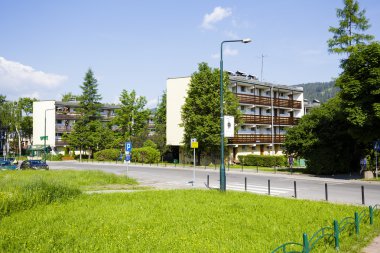 Housing estate at Zborowski Str in Zakopane