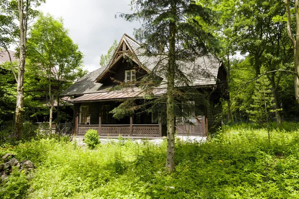 Jadwiniowka I, villa de madeira em Zakopane — Fotografia de Stock