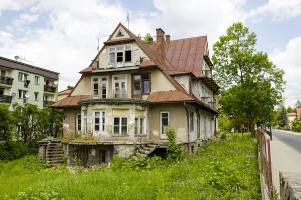 Maryska, vecchia villa in legno a Zakopane, Polonia — Foto Stock