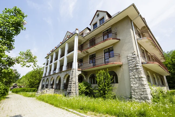 Der Bau des Hotels bristol in Zakopane, Polen — Stockfoto