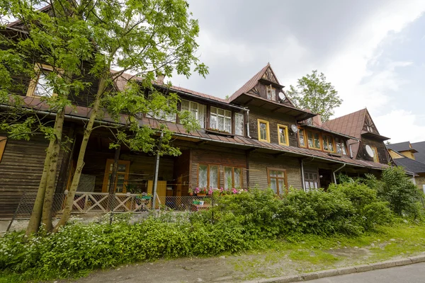 The villa called Mazowsze in Zakopane — Zdjęcie stockowe