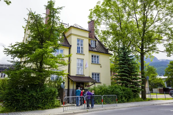 Villa met de naam Opolanka in Zakopane — Stockfoto