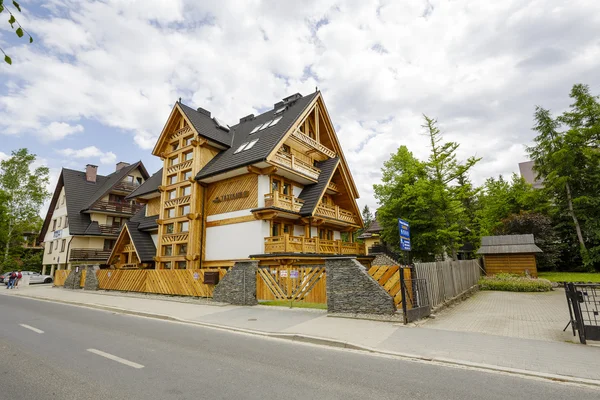 Villa Tatjana in der Straße Makuszynski — Stockfoto