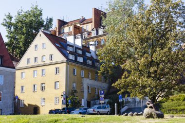 Varşova, Polonya 'daki eski bir kasaba