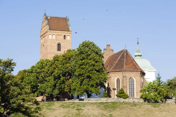 Igreja na escarpa do Vístula, Varsóvia — Fotografia de Stock