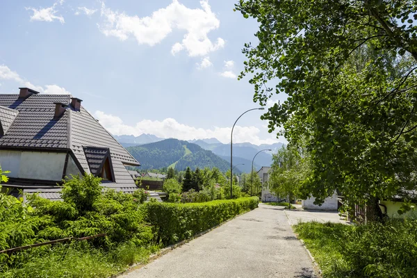 The view at Pardalowka in Zakopane — Stockfoto