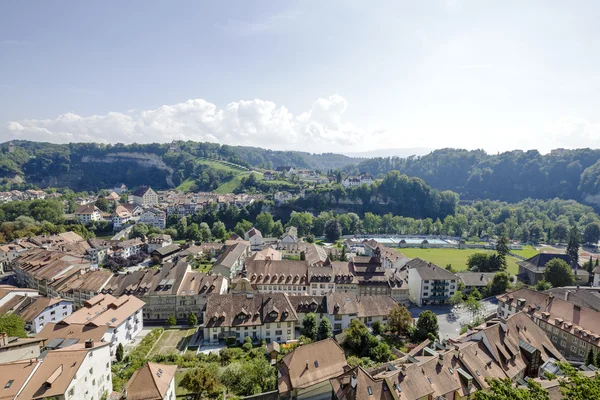 City of Fribourg in Switzerland — Stock Photo, Image